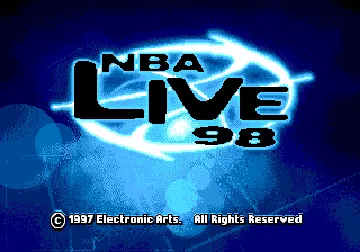 NBA Live 98 (USA) screen shot title